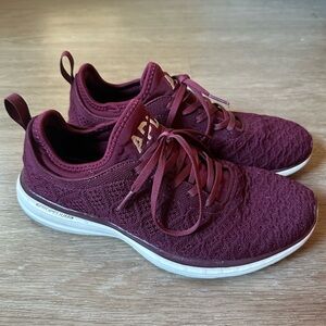 APL Women's Athletic Shoes in Burgundy